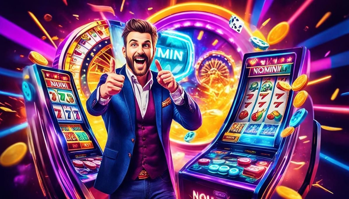 Monopoly Live wheel and host in studio setting
